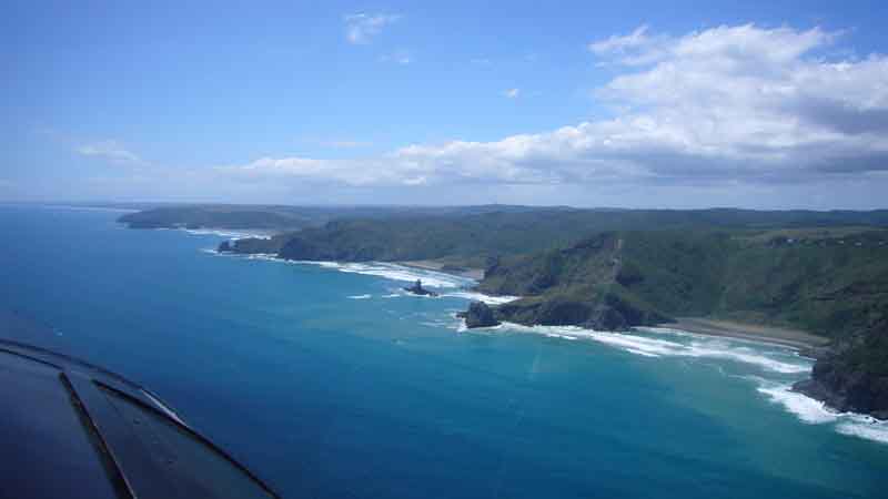 Auckland's West Coast Beaches Flight Experience. 
Once seated and strapped into the plane, hands on the controls getting a feel for things while your instructor taxis the aircraft and rolls for take-off. Soon during the climb out you'll hear the words, “YOU HAVE CONTROL!”
